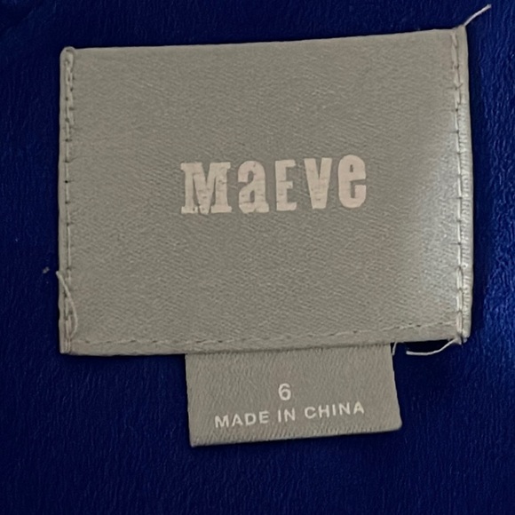 Maeve Orange and Black Polka Dot Dress - Picture 15 of 16